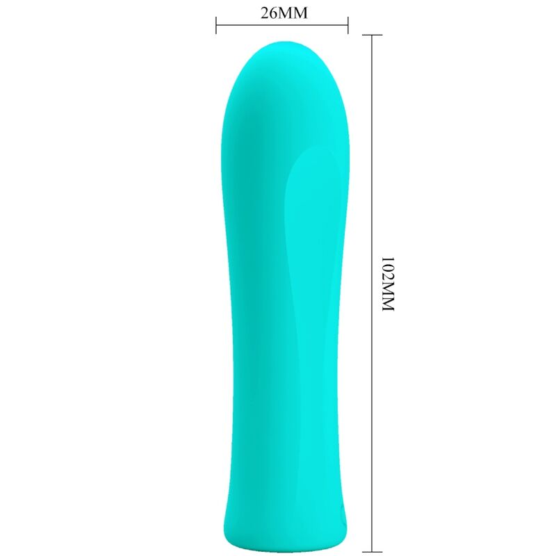 Vibratore Bullet Ricaricabile Pretty Love Alfreda — 12 Modalità