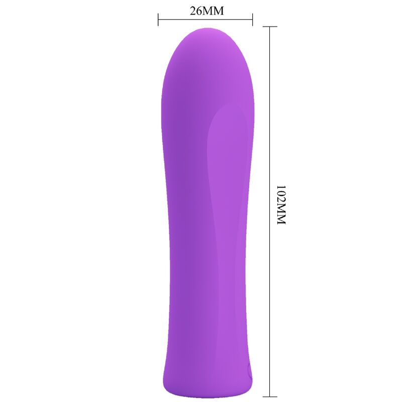 Vibratore Bullet Ricaricabile Pretty Love Alfreda — 12 Modalità