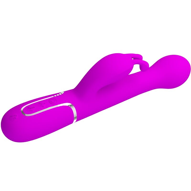 Vibratore Rabbit Pretty Love Dejon — 3 in 1, Viola