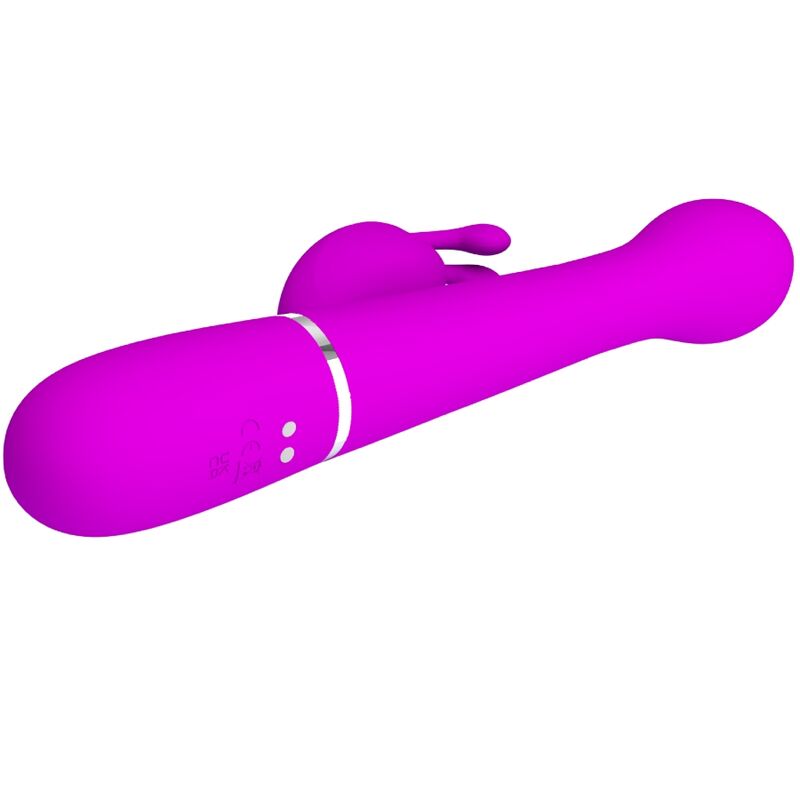 Vibratore Rabbit Pretty Love Dejon — 3 in 1, Viola