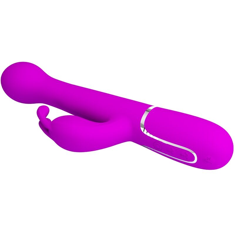 Vibratore Rabbit Pretty Love Dejon — 3 in 1, Viola