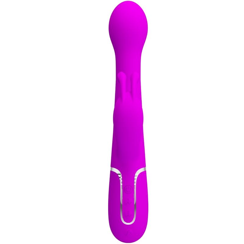 Vibratore Rabbit Pretty Love Dejon — 3 in 1, Viola