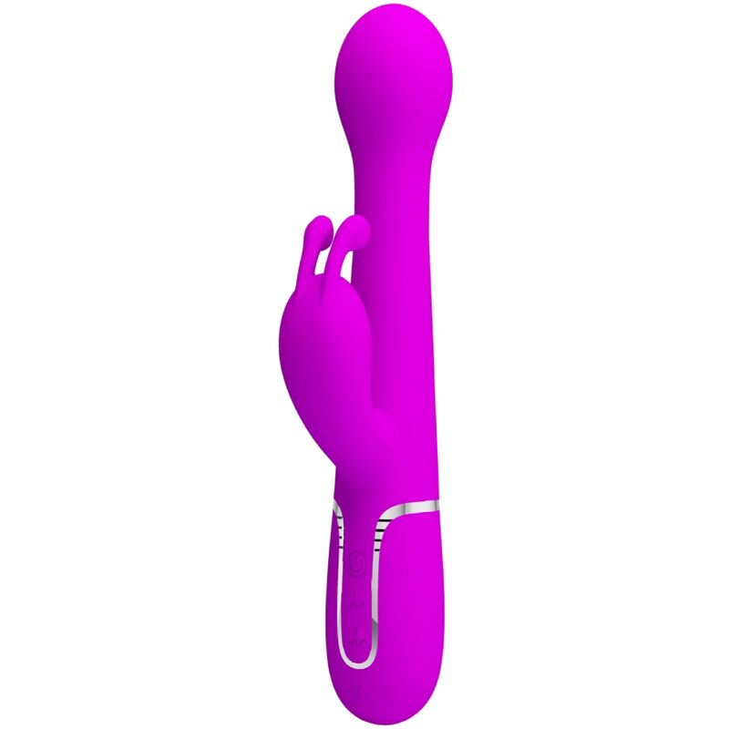 Vibratore Rabbit Pretty Love Dejon — 3 in 1, Viola