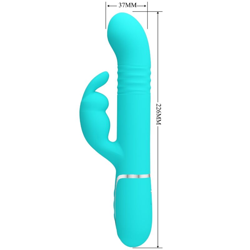Vibratore Rabbit con Perle Pretty Love Flirtation — 7 Modalità