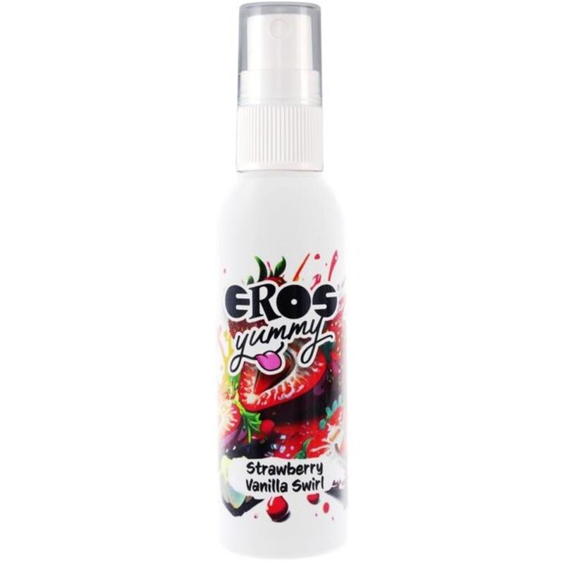 Spray Corpo Aromatizzato Eros Yummy — Fragola e Vaniglia 50 ml