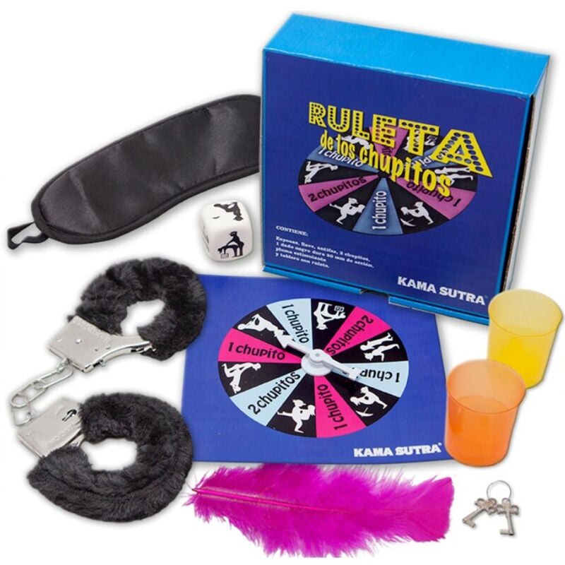 Kit Giochi Erotici Diablo Picante Kamasutra Roulette — Set Completo