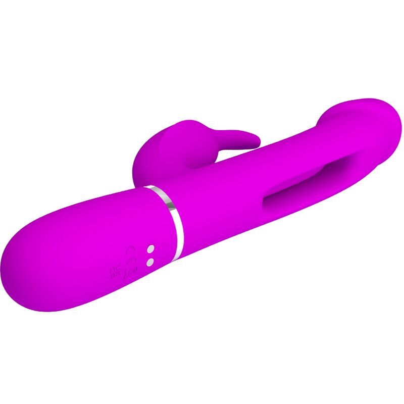 Vibratore Rabbit Pretty Love Dejon — 3 in 1, Fucsia