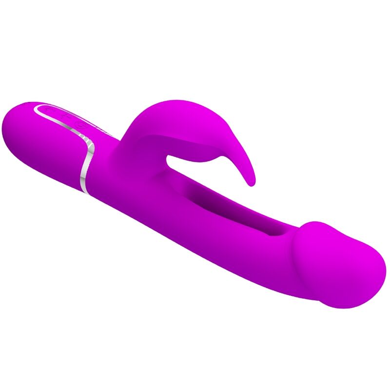 Vibratore Rabbit Pretty Love Dejon — 3 in 1, Fucsia
