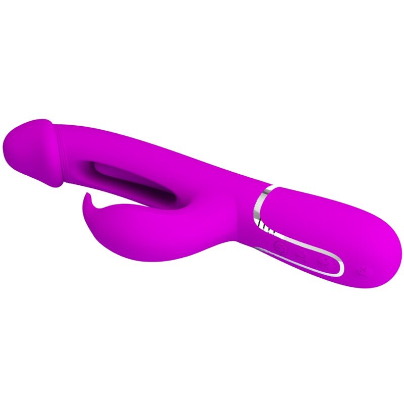 Vibratore Rabbit Pretty Love Dejon — 3 in 1, Fucsia