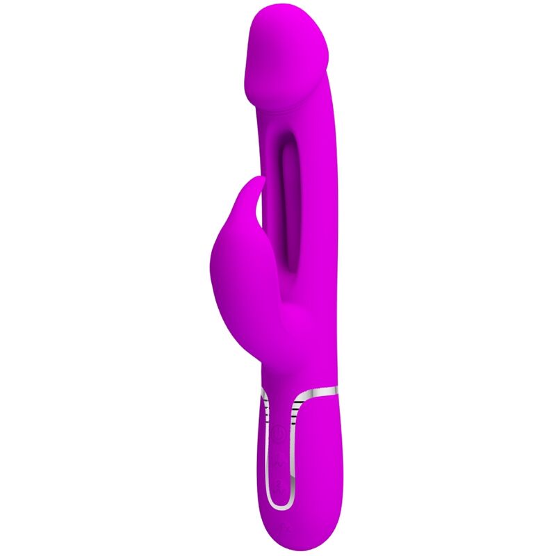 Vibratore Rabbit Pretty Love Dejon — 3 in 1, Fucsia