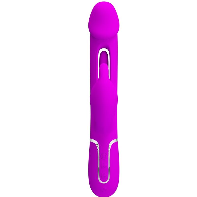 Vibratore Rabbit Pretty Love Dejon — 3 in 1, Fucsia