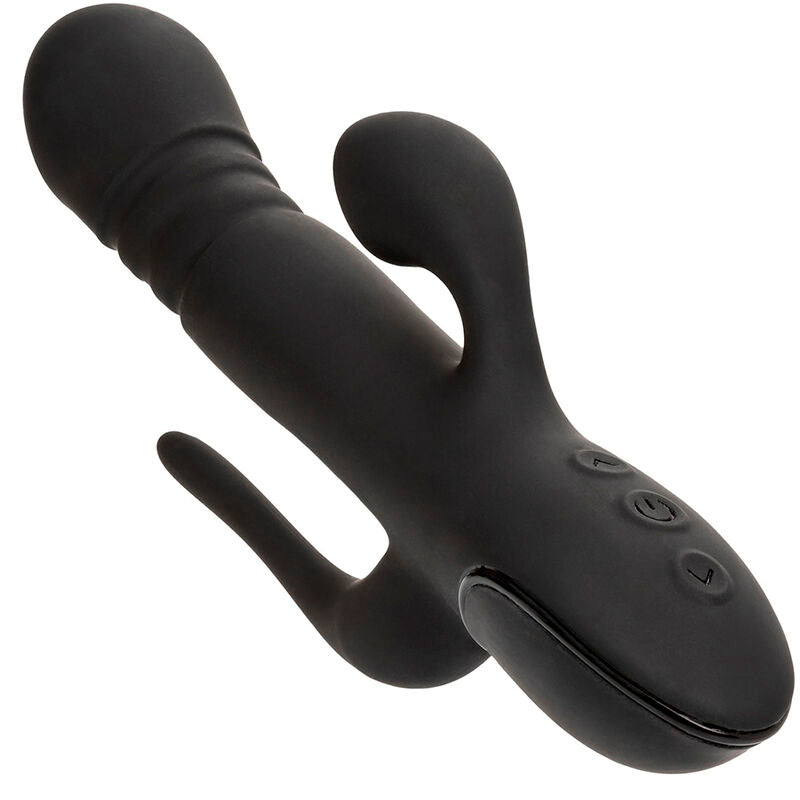 Vibratore Rabbit Triple Calexotics Triple Euphoria — Succhia Clitoride