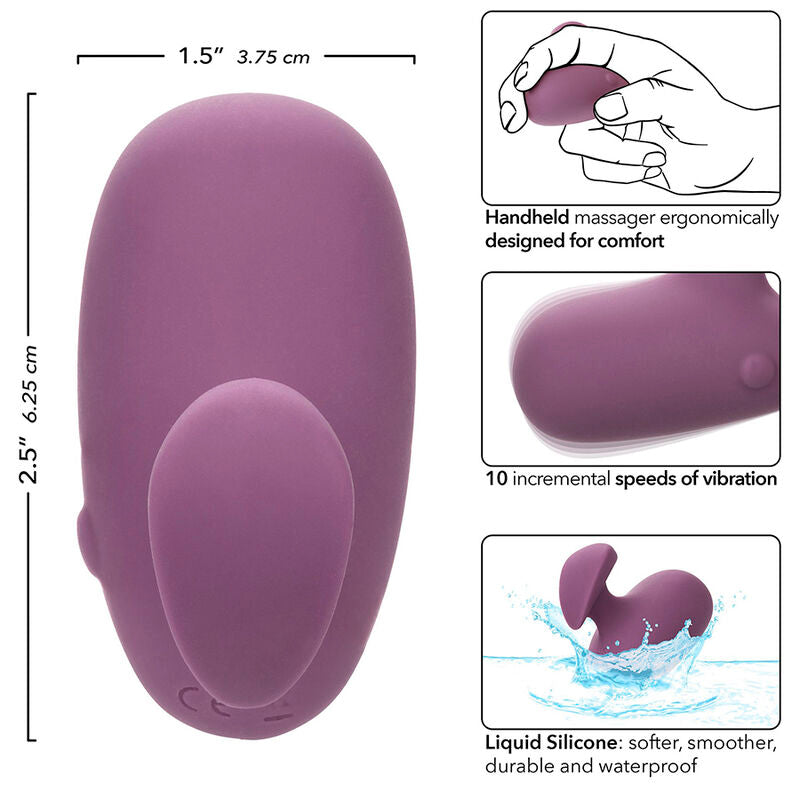 Vibratore Wand Calexotics Mod Touch — 10 Velocità, Viola
