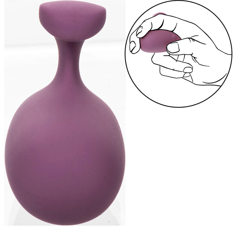 Vibratore Wand Calexotics Mod Touch — 10 Velocità, Viola