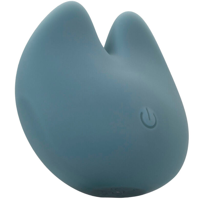 Stimolatore Clitoride Vibrante Calexotics Mod Curve — Silicone, Blu
