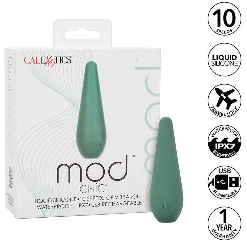 Stimolatore Clitoride Calexotics Mod Chic — Silicone, 10 Velocità