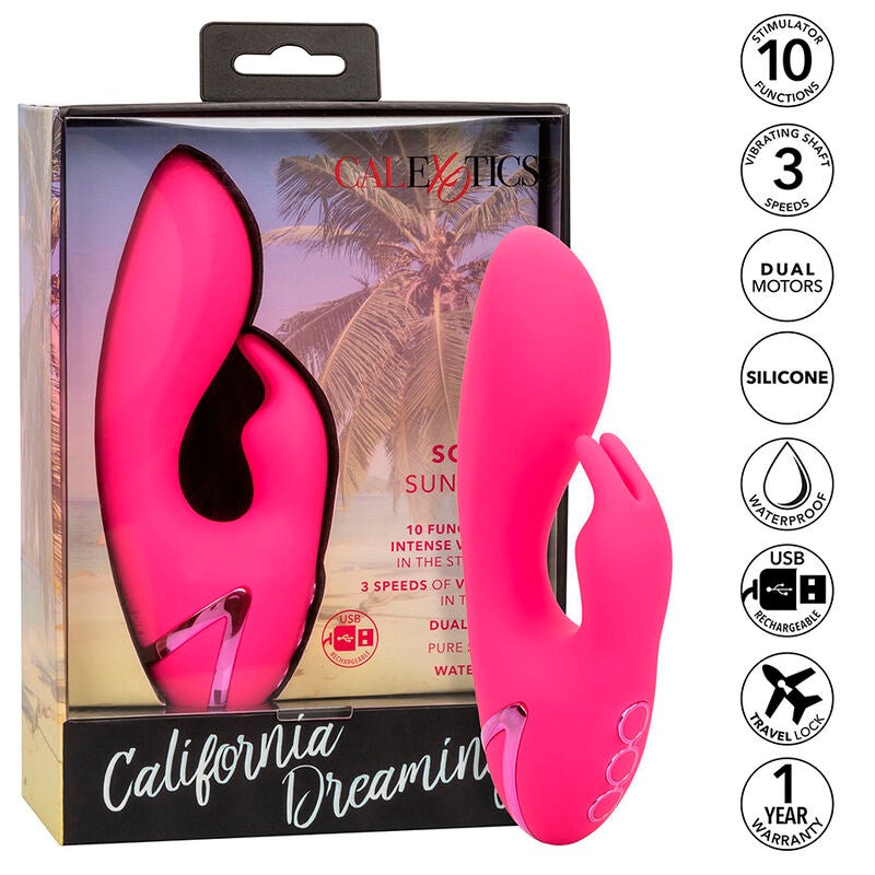 Vibratore Rabbit Calexotics California Dreaming — 10 Modalità