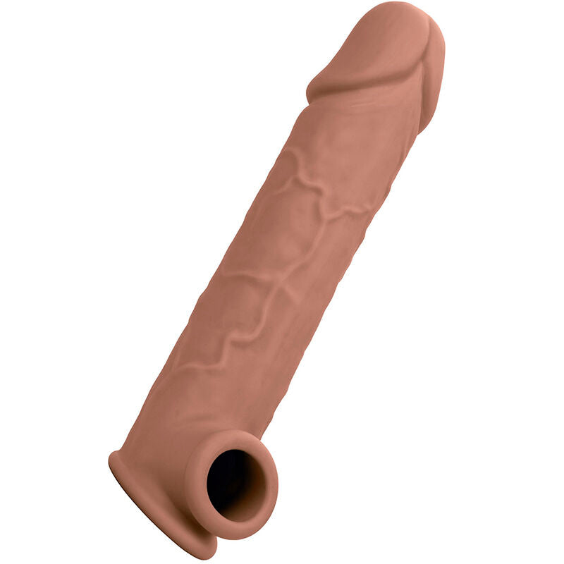 Guaina Fallica Realistica Calexotics Performance Maxx — 8", Marrone