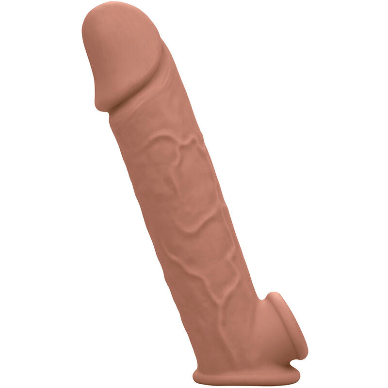 Guaina Fallica Realistica Calexotics Performance Maxx — 8", Marrone