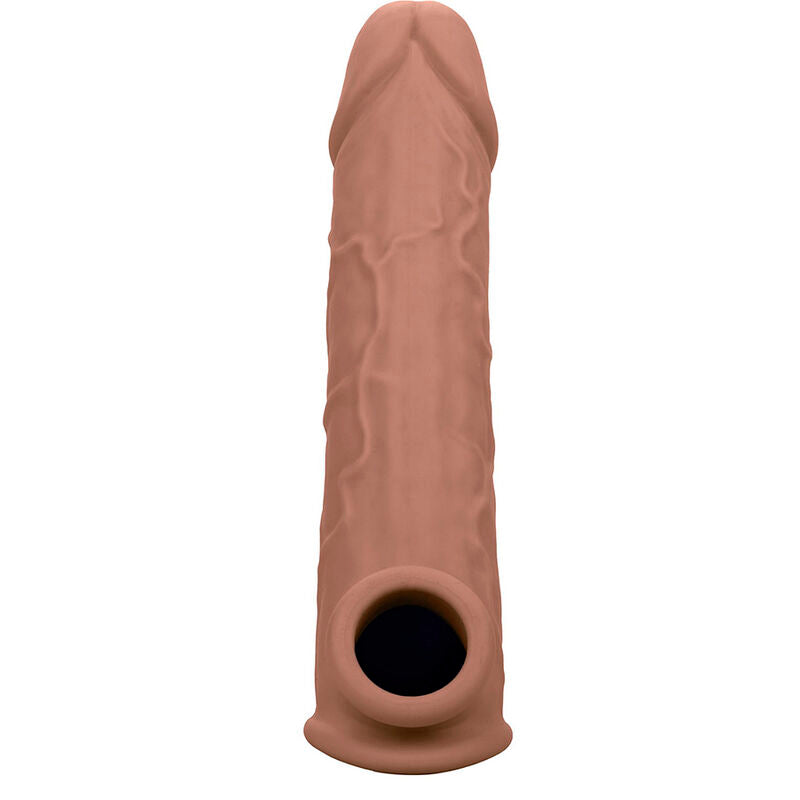 Guaina Fallica Realistica Calexotics Performance Maxx — 8", Marrone