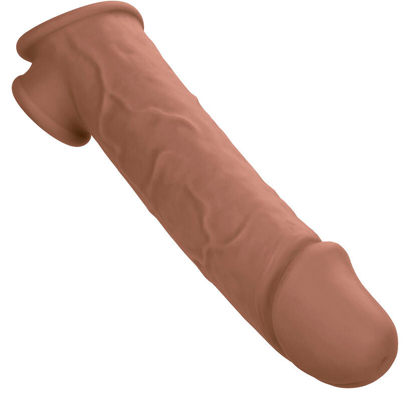 Guaina Fallica Realistica Calexotics Performance Maxx — 8", Marrone