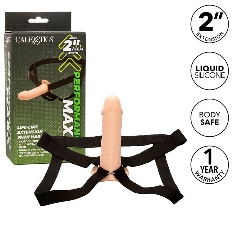 Guaina Fallica con Imbracatura Calexotics Performance Maxx — +5 cm