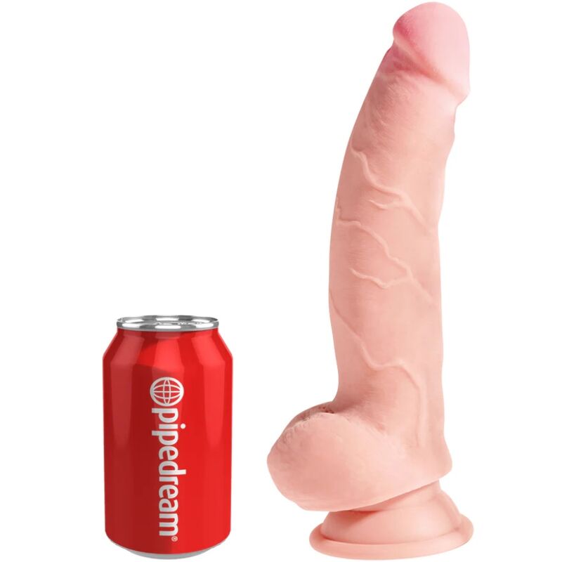 Dildo Realistico Triplice Densità King Cock Plus — 18,4 cm