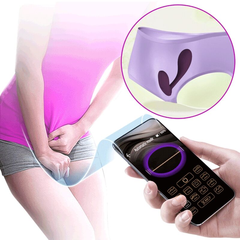 Vibratore Punto G APP Pretty Love Baird — 12 Modalità, Lilla