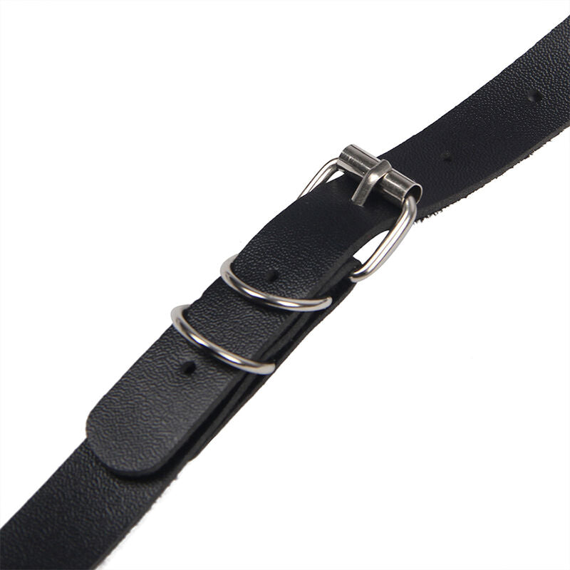 Imbracatura BDSM in Pelle Subblime — Taglia Unica, Nera