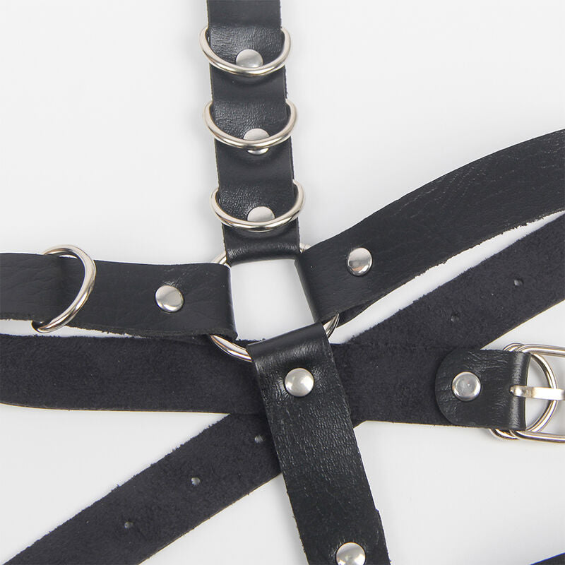 Imbracatura BDSM con Anelli Subblime Fetish — Taglia Unica