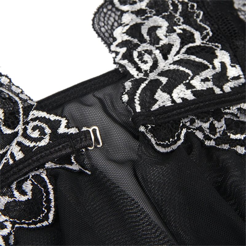 Babydoll in Tulle e Pizzo Subblime — Taglia L/XL