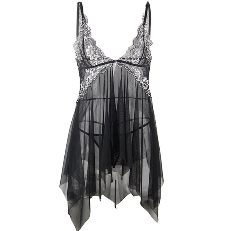 Babydoll in Tulle e Pizzo Subblime — Taglia L/XL