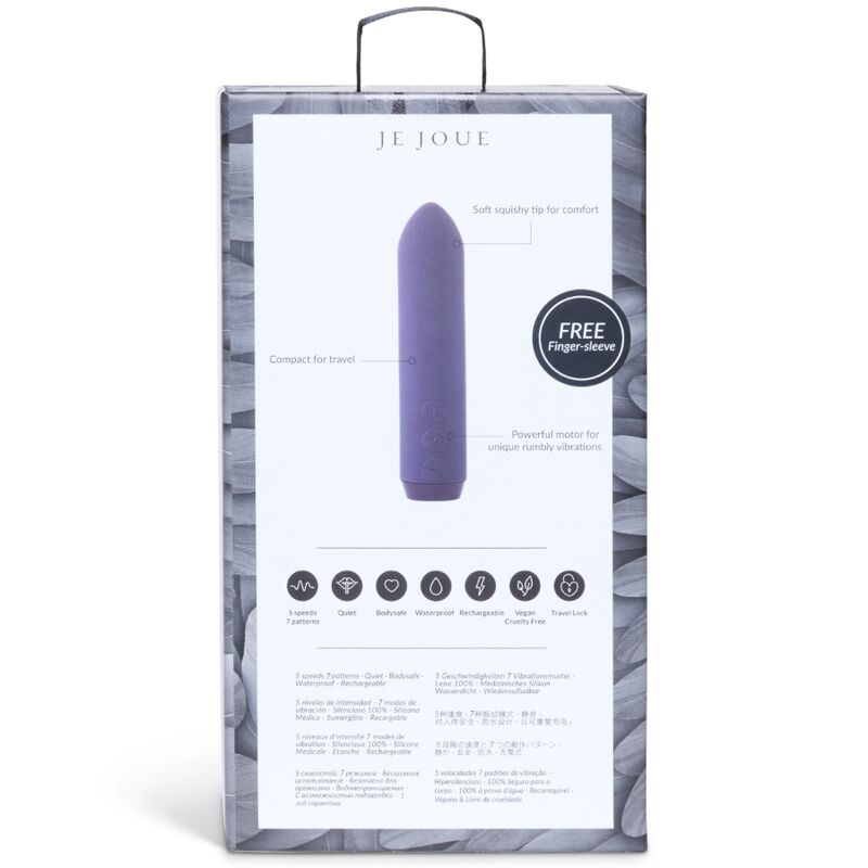 Vibratore Bullet con Anello Dito Je Joue Classic