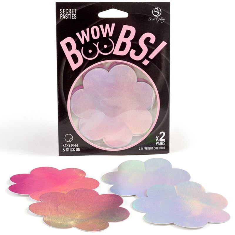 Copricopezzoli Decorativi a Fiore Secret Play Wow Tette!