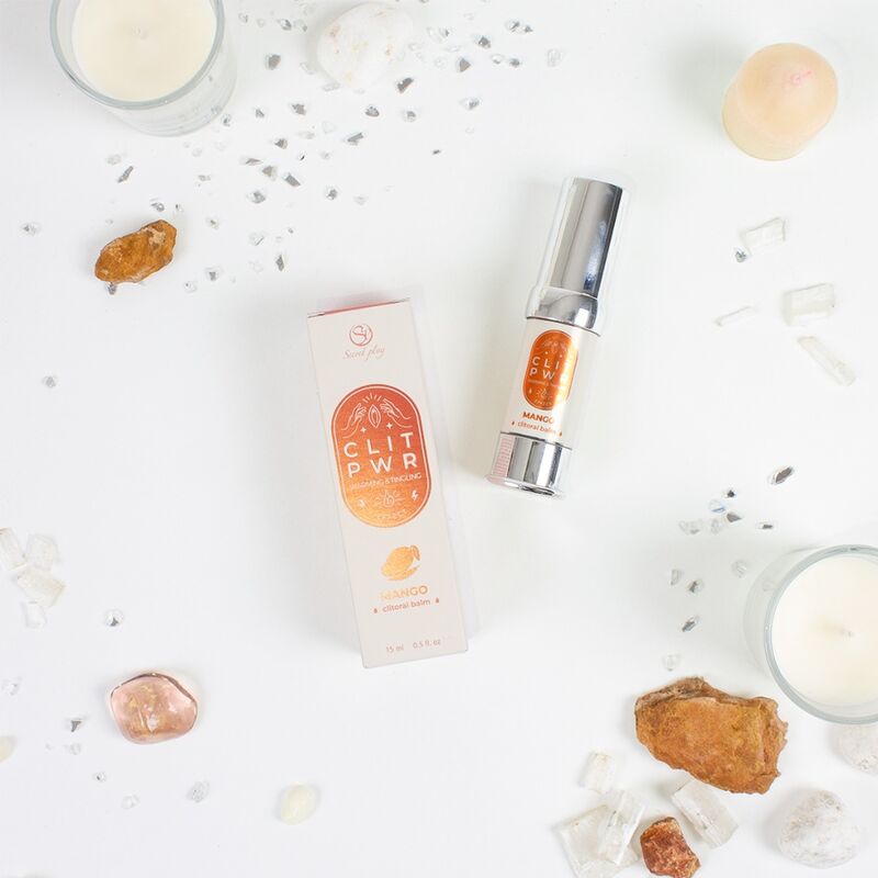 Gel Stimolante Clitoride Secretplay Clit Pwr — Balsamo al Mango