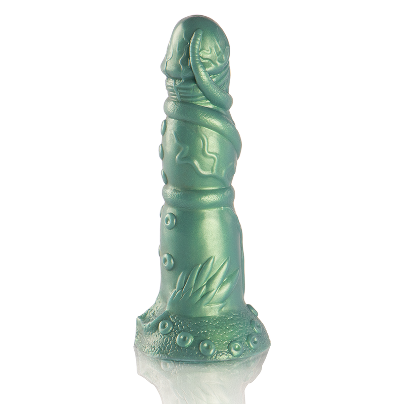 Dildo in Silicone Fantasy Epic Hades — 40 mm, Colori Inferi