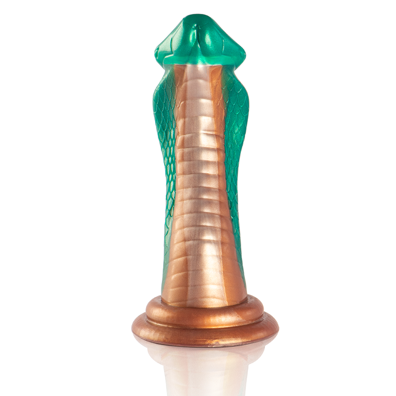 Dildo Fantasy Silicone Epic Python — Verde, 60 mm