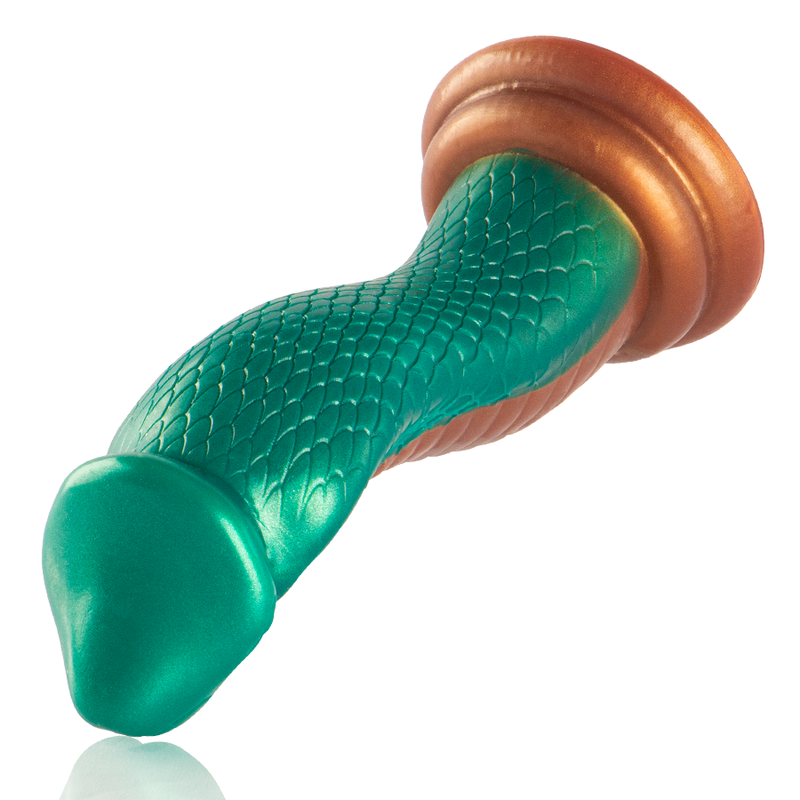 Dildo Fantasy Silicone Epic Python — Verde, 60 mm
