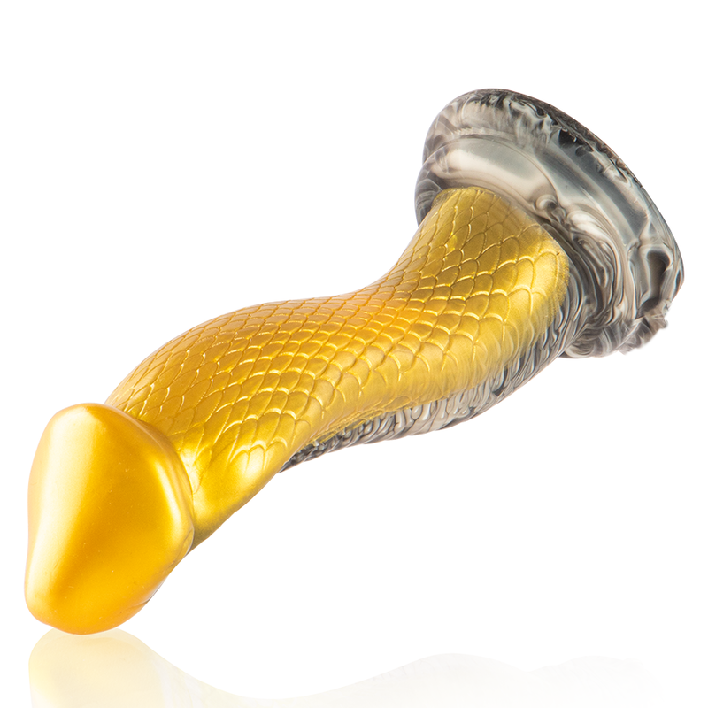 Dildo Fantasia in Silicone Epic Drakon — Giallo Cobra