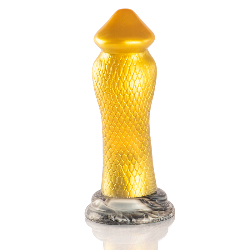 Dildo Fantasia in Silicone Epic Drakon — Giallo Cobra