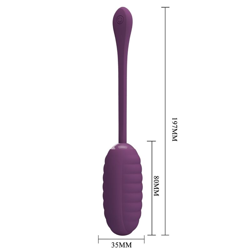 Uovo Vibrante App Pretty Love Casper — 12 Modalità, Viola