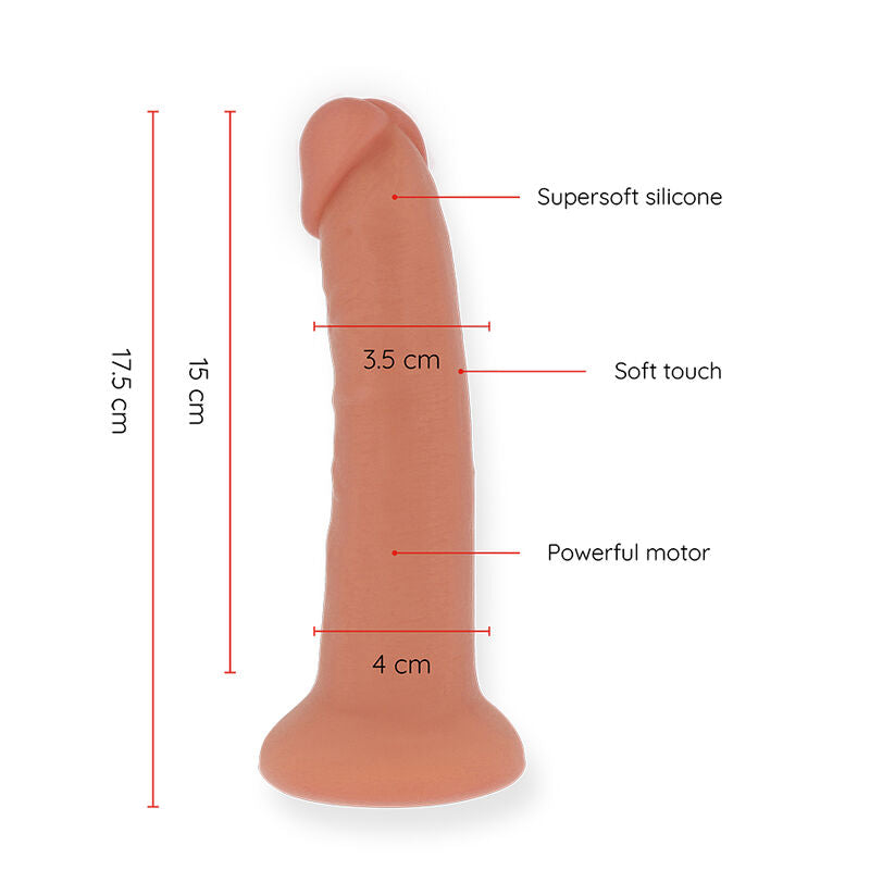 Dildo Vibrante Oninder Bogotá — Silicone, 9 Velocità, 17,5 cm