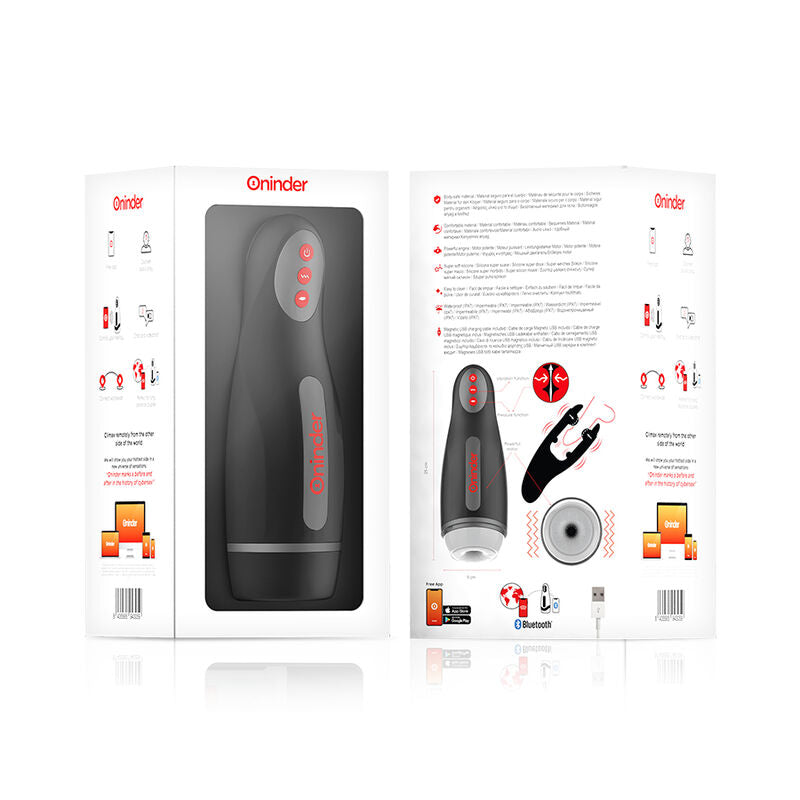 Masturbatore Maschile Vibrante Oninder Seoul — 10 Velocità, App