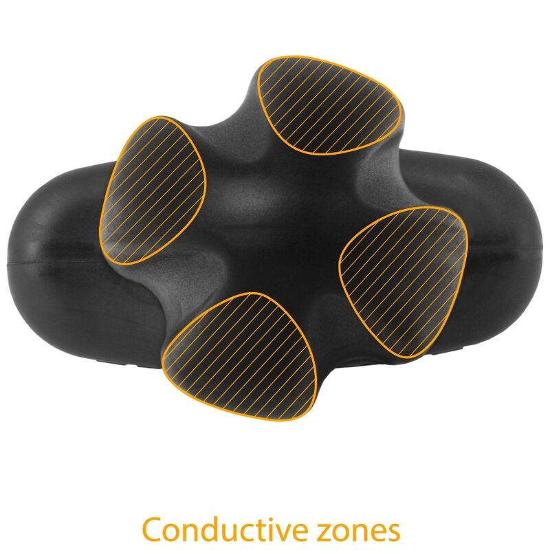 Plug Anale Elettrostimolante Electrastim Tartarus — Silicone, 4 Poli