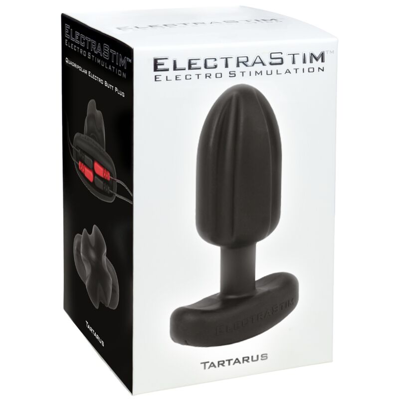 Plug Anale Elettrostimolante Electrastim Tartarus — Silicone, 4 Poli