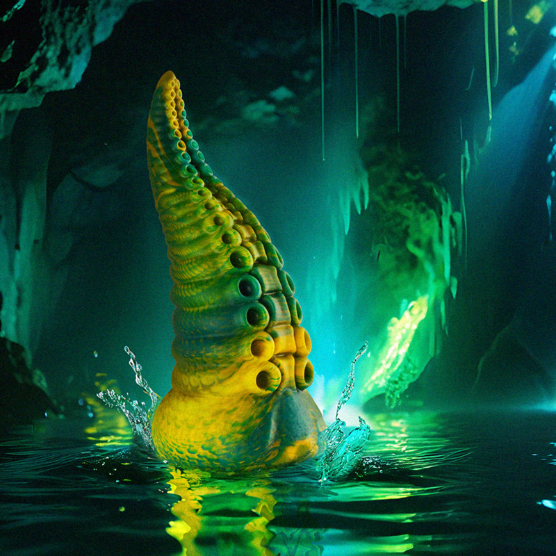 Dildo Tentacolo Fantasy Epic Cetus — Silicone, Taglia S