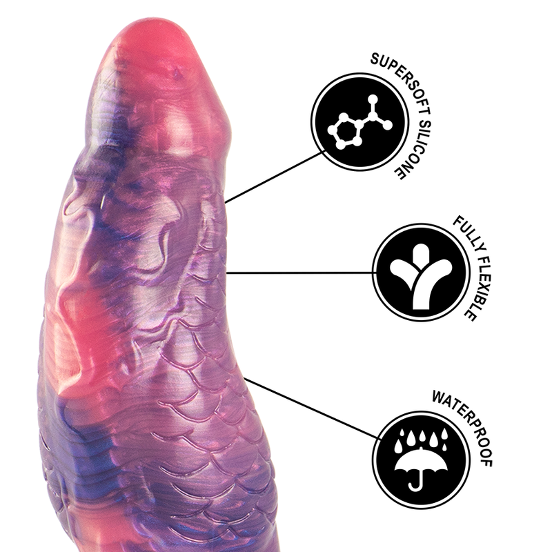Dildo Fantasy Epic Medusa Cybersilicock — Silicone, Multicolor