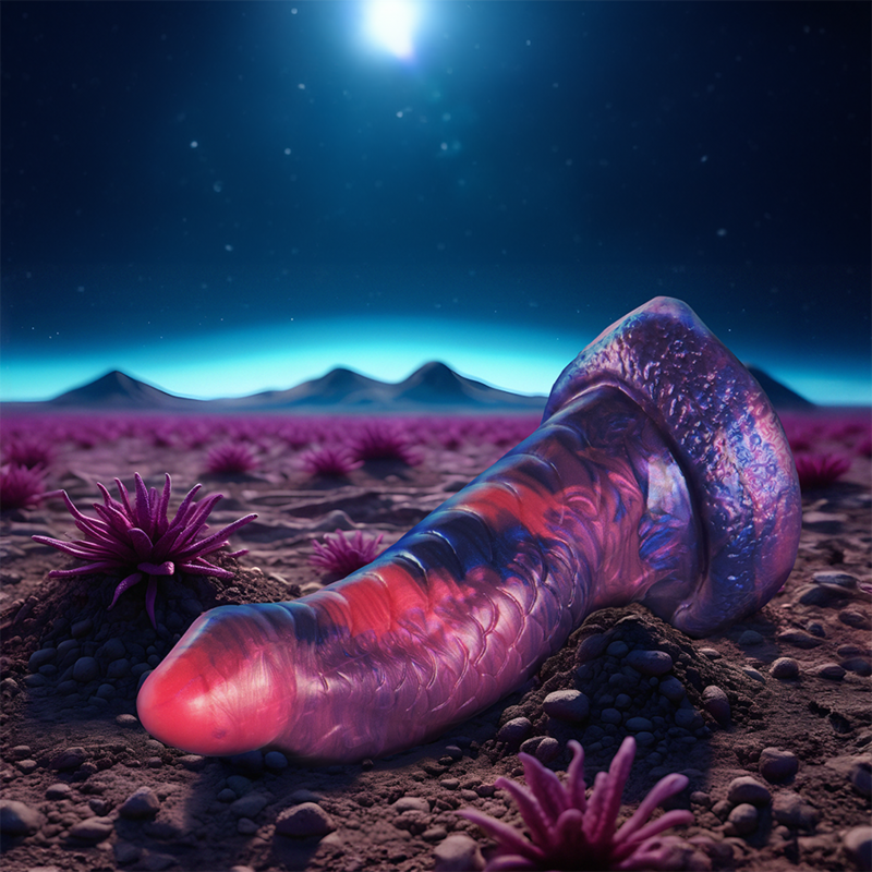 Dildo Fantasy Epic Medusa Cybersilicock — Silicone, Multicolor