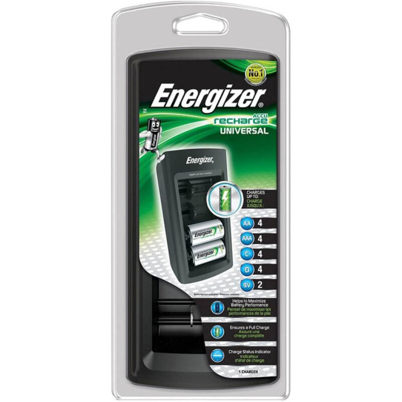 Caricabatterie Universale Energizer Recharge — AA/AAA/C/D/9V