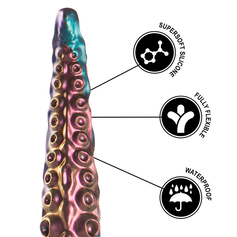Dildo Fantasy Epic Charybdis — Silicone, Taglia S